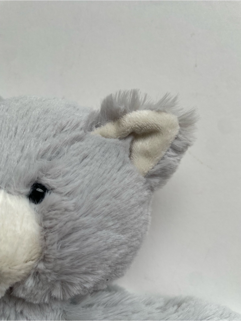 Jellycat London Retired Bashful Kitty Plush Stuffed Animal, Light Gray, EUC - Picture 5 of 8